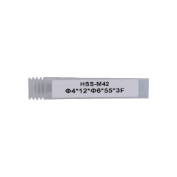Valcová fréza Ø4mm, HSSCo8, DIN 844K, TiAlN povlak, valcová stopka s plôškou (Weldon) podľa DIN 1835 B Valcová fréza Ø4mm, HSSCo8, DIN 844K, TiAlN povlak, valcová stopka s plôškou (Weldon) podľa DIN 1835 B